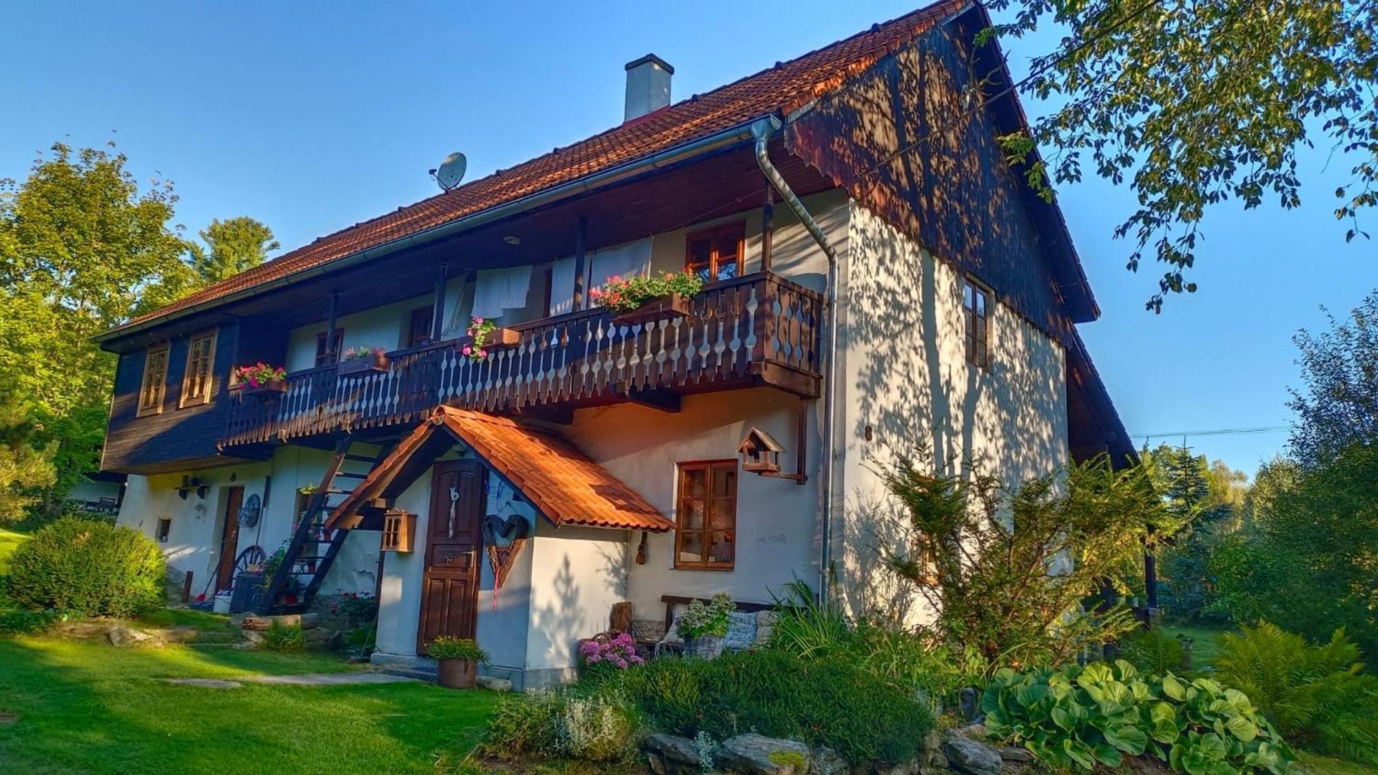 Chaloupka U Jiriho Hotel Nová Pec Exterior foto